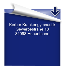 Kerber Krankengymnastik Gewerbestraße 10 84098 Hohenthann